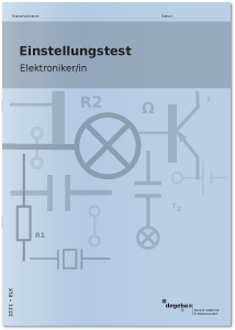 Einstellungstest Elektroniker / Elektronikerin