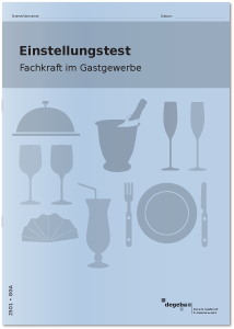 Einstellungstest Fachkraft im Gastgewerbe