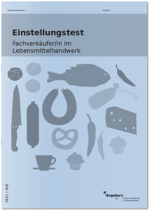 Einstellungstest Fachverkäufer / Fachverkäuferin im Lebensmittelhandwerk