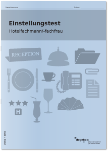 Einstellungstest Hotelfachmann / Hotelfachfrau