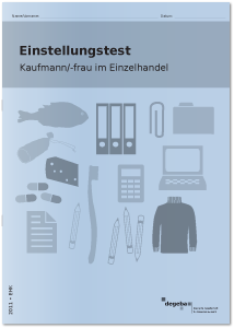 Einstellungstest Kaufmann / Kauffrau im Einzelhandel