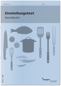 Einstellungstest Koch / Köchin