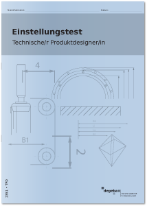 Einstellungstest Technischer Produktdesigner / Technische Produktdesignerin