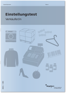 Einstellungstest Verkäufer / Verkäuferin