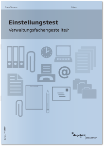 Einstellungstest Verwaltungsfachangestellter / Verwaltungsfachangestellte