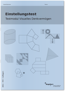 Einstellungstest Testmodul Visuelles Denkvermögen