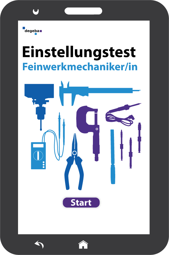 Online-Einstellungstest Feinwerkmechaniker / Feinwerkmechanikerin