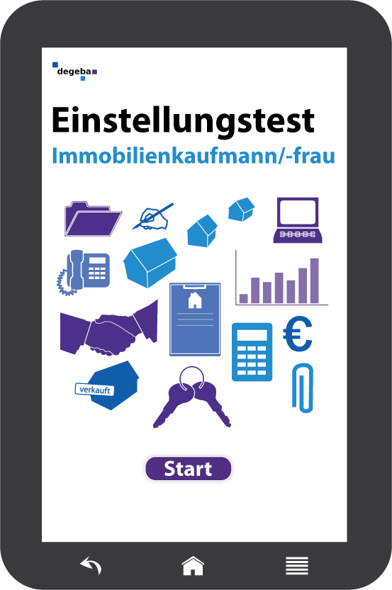 Online-Einstellungstest Immobilienkaufmann / Immobilienkauffrau