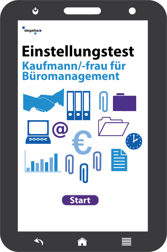 Online-Einstellungstest Kaufmann / Kauffrau für Büromanagement
