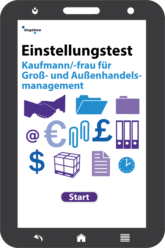 Online-Einstellungstest Kaufmann / Kauffrau für Groß- und Außenhandelsmanagement