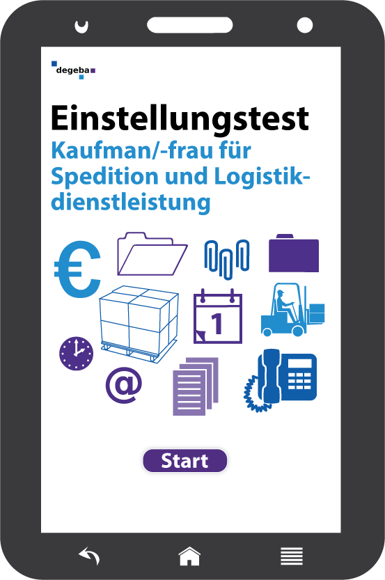 Online-Einstellungstest Kaufmann / Kauffrau für Spedition und Logistikdienstleistung