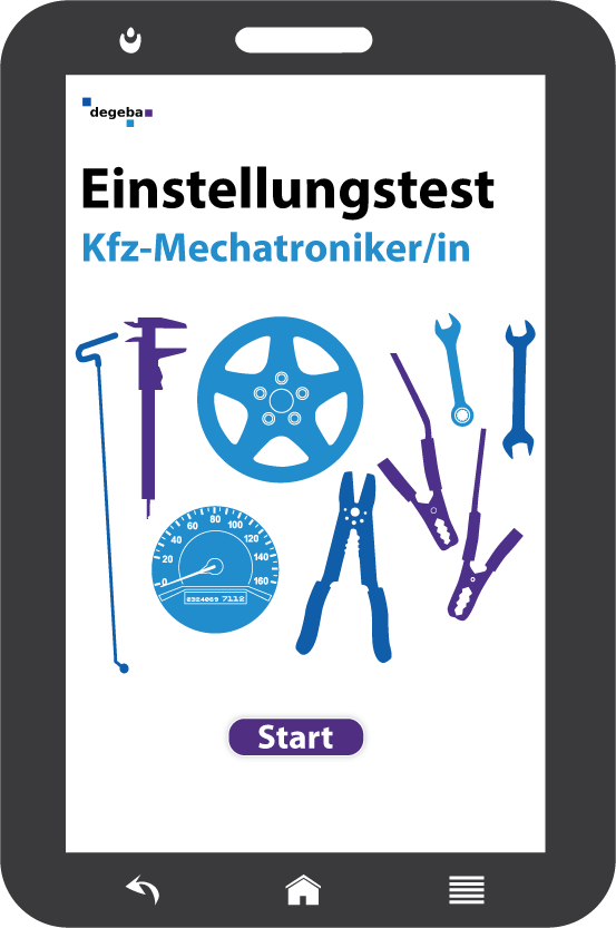 Online-Einstellungstest Kfz-Mechatroniker / Kfz-Mechatronikerin