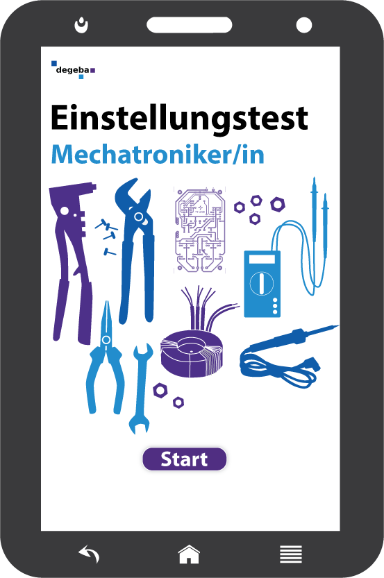 Online-Einstellungstest Mechatroniker / Mechatronikerin