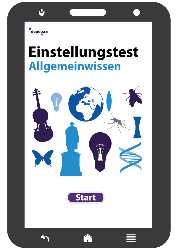 Online-Einstellungstest Testmodul Allgemeinwissen