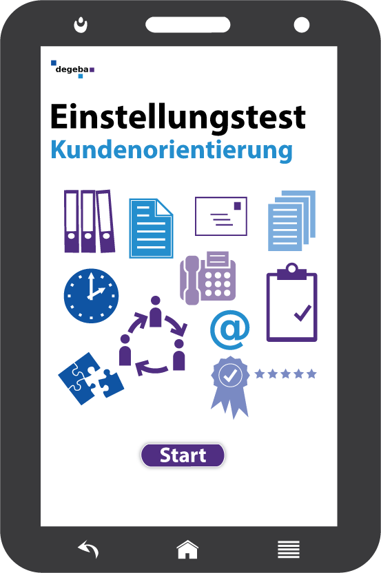 Online-Einstellungstest Testmodul Kundenorientierung