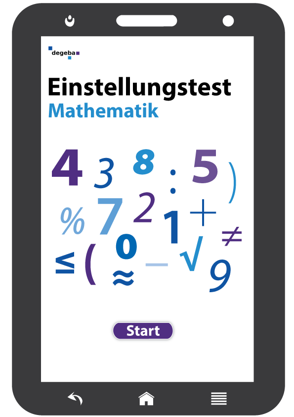 Online-Einstellungstest Testmodul Mathematik