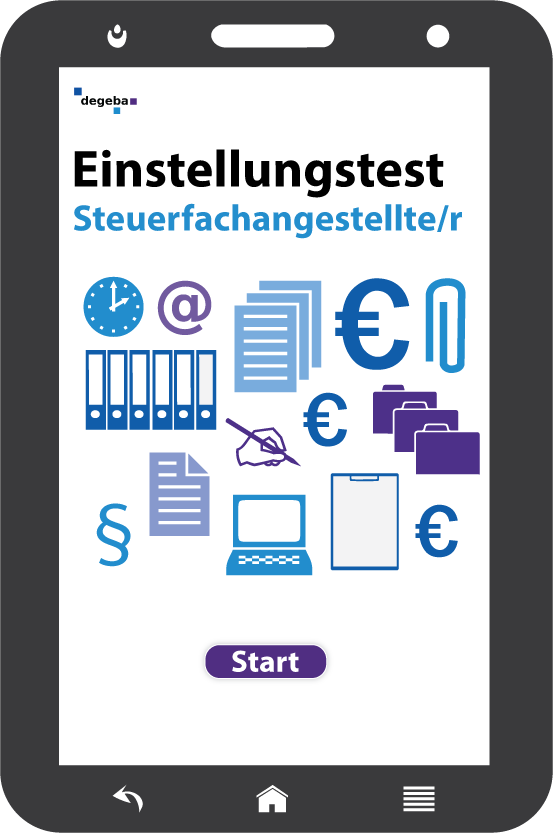 Online-Einstellungstest Steuerfachangestellter / Steuerfachangestellte