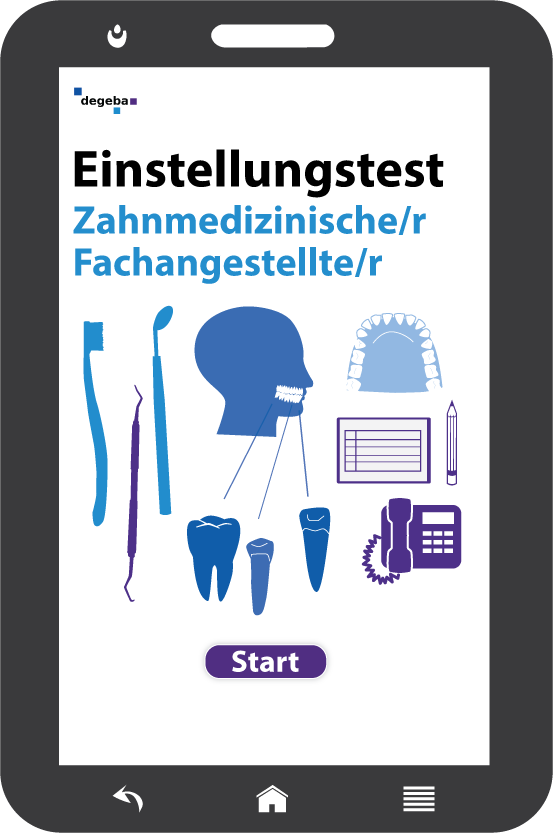 Online-Einstellungstest Zahnmedizinischer Fachangestellter / Zahnmedizinische Fachangestellte